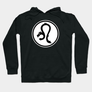 ZODIAC SERIES: LEO (BLACK & WHITE) Hoodie